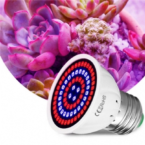 E27 Led Növénynövesztő Lámpa 48/60/80 Led Beltéri Hidroponikus Virágok Palánták Termesztő Izzó Zöldségvirágos Növényekhez