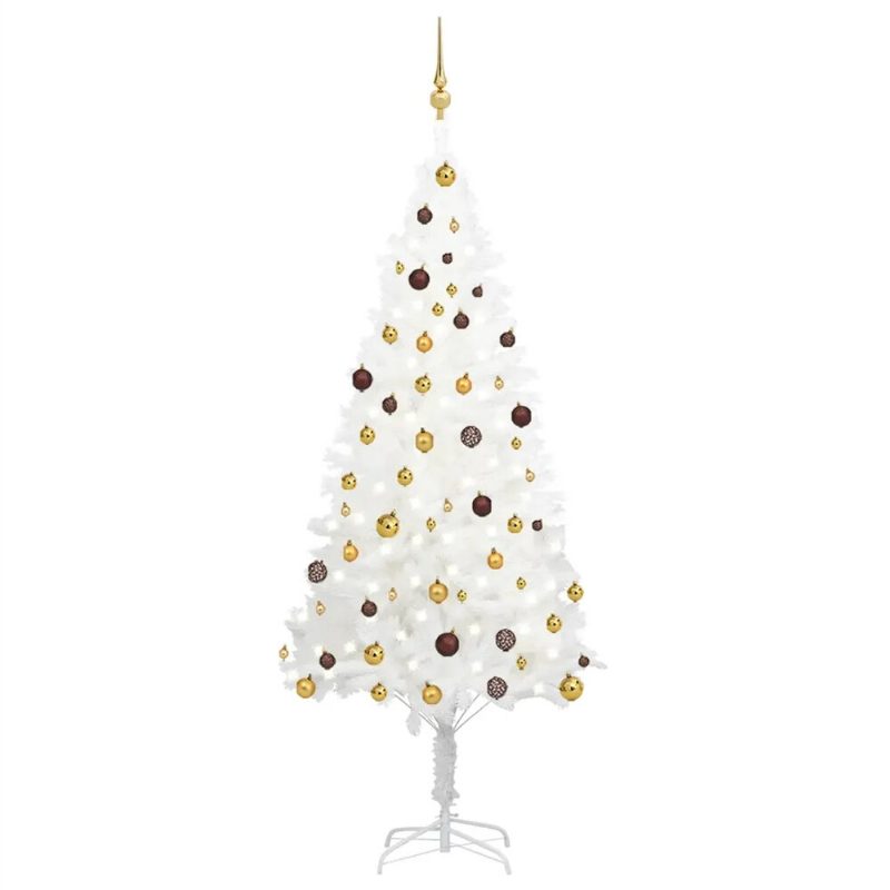Mesterséges Karácsonyfaxmas Fenyőfa 300 Led-del Könnyen Összeszerelhető Karácsonyfa Fém Állvánnyal És 1100 Ággal A Homeofficepartyholiday Beltéri Kültéri Dekorációhoz