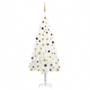 Mesterséges Karácsonyfaxmas Fenyőfa 300 Led-del Könnyen Összeszerelhető Karácsonyfa Fém Állvánnyal És 1100 Ággal A Homeofficepartyholiday Beltéri Kültéri Dekorációhoz