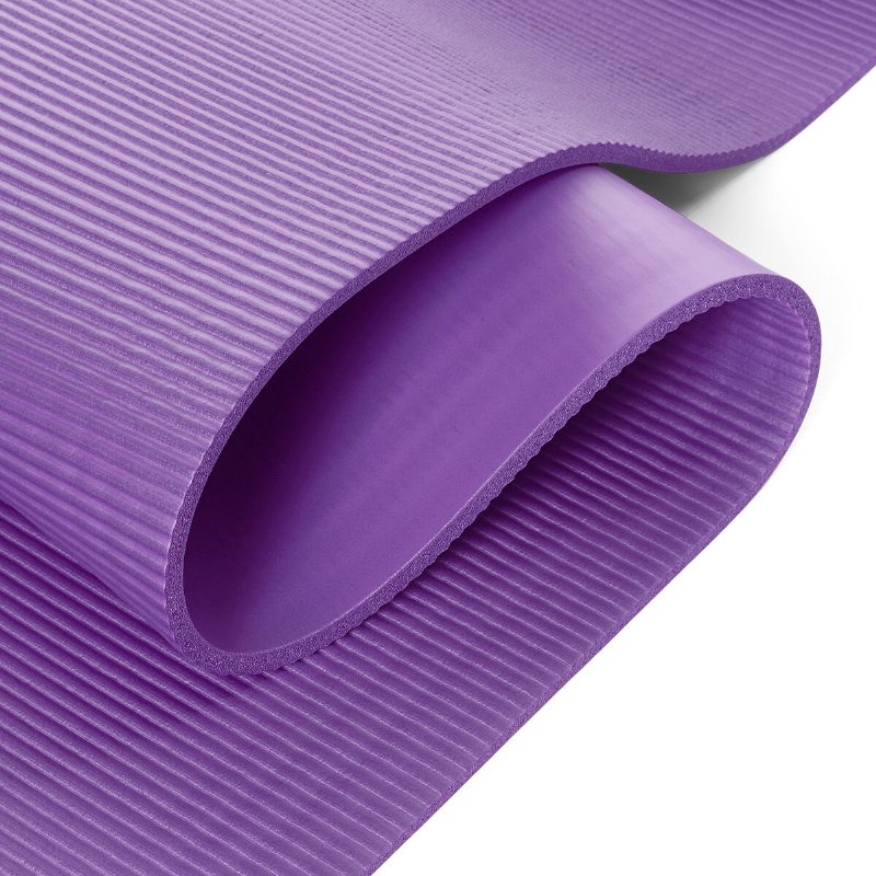 10 mm Vastagságú Jógaszőnyegek Csúszásmentes Íztelen Fitnesz Pilates Matracok Otthoni Edzőteremben