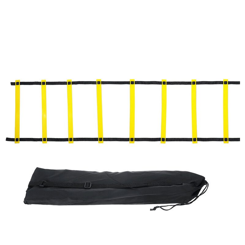 3/4/5/6/7/8/10 M 6-20 Lépcsősebesség Fitness Agility Létra Labdarúgás Kosárlabda Edzés Gyakorlóeszközök