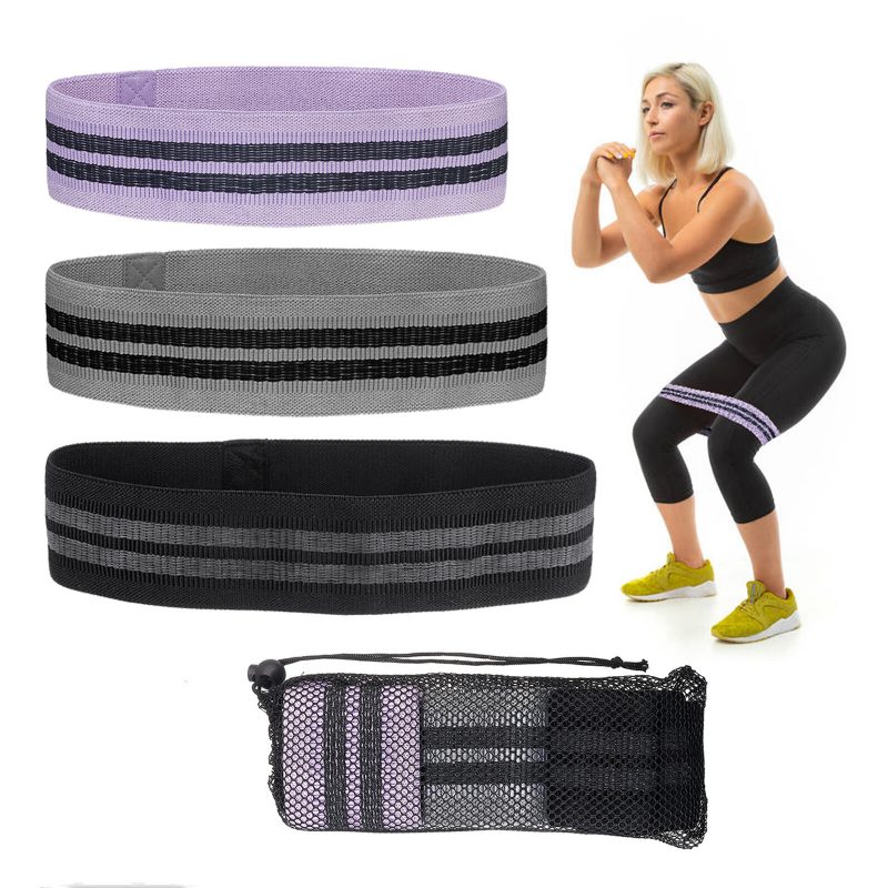 3 Db Gracosy Terhelésálló Szalagok Láb És Fenék Fitnesz Szalagokhoz Csúszásgátló 3 Ellenállási Szinttel