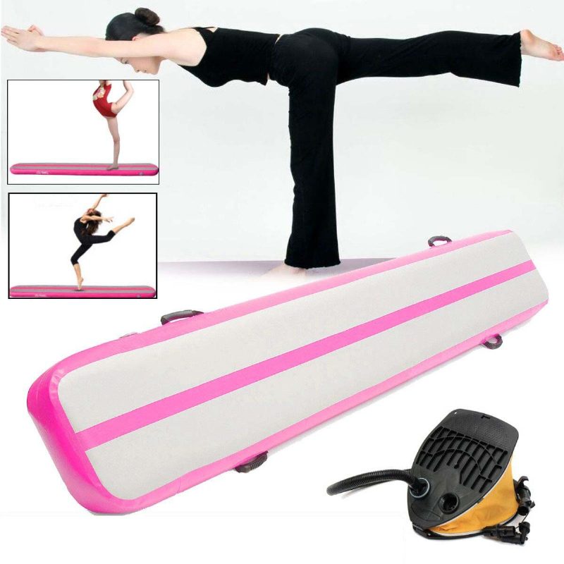 40cm*5m*10cm Felfújható Air Balance Beam Edzőszőnyeg Levegős Tornaszőnyeg