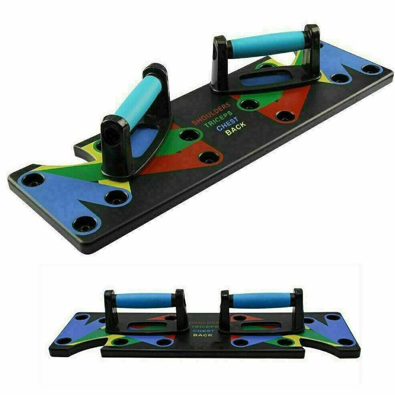 9 Az 1-ben Push-up Board Fitness Edzés Izomerő Push Up Stand Otthoni Edzőeszközök