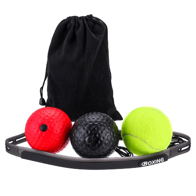 Boksz Edzés Ball Reflex Gyorsasági Gyakorlat Sport Fitness Eszközök