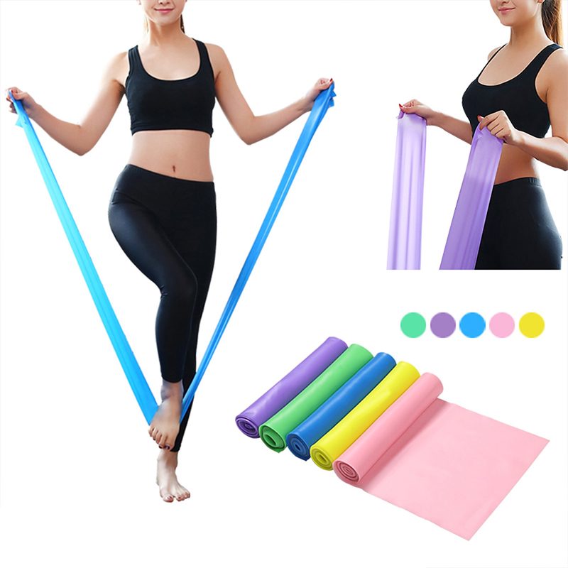 Ellenállási Szalagok Fitness Jóga Pilates Gumi Stretch Pánt