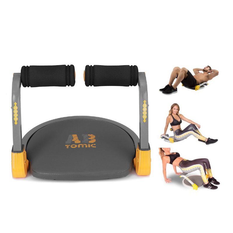 Felülős Multifunkcionális Otthoni Fitnesz Felszerelések Has Görgők Divatos Lusta Férfi Szépség Derék És Has