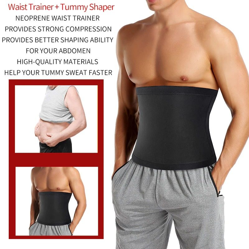 Férfi Hascsökkentő Fitness Izzadásvágó Öv Derék