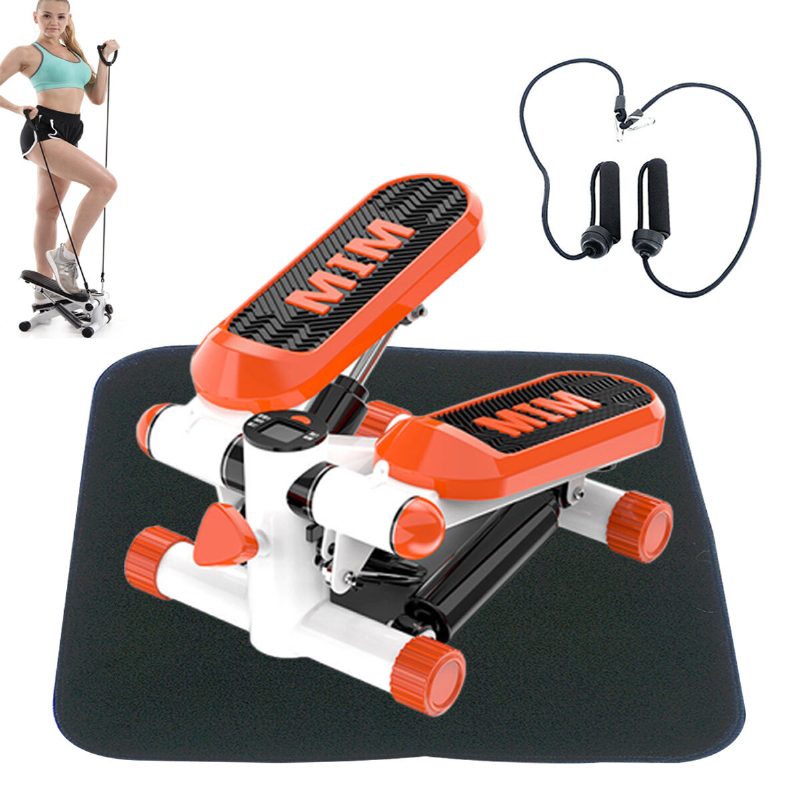 Fitness Mini Stepper Leg Trainer Cardio Sport Pedál Edző Otthoni Edzőeszközök