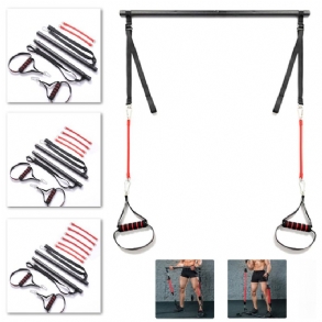 Fitness Pilates Nyújtó Kötél Láb Kar Erős Izom Edzés Jóga Szalag Guggolás Műtermékek Ellenálló Szalagok