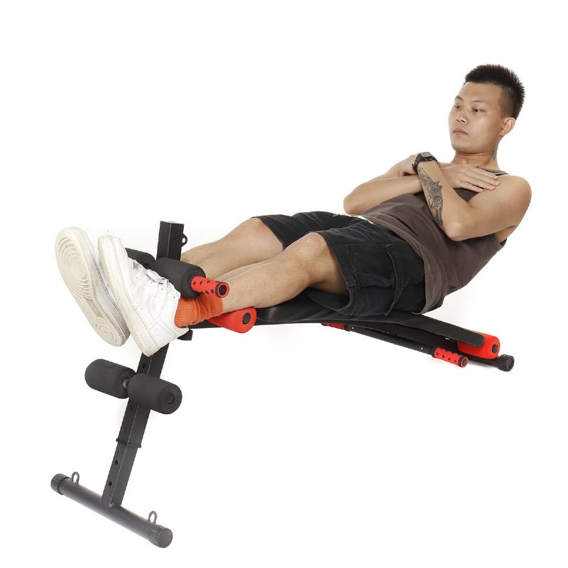 Hasgyakorlat Ülőpad Többfunkciós Összecsukható Testépítő Fitness Felszerelés Otthoni Edzőterem