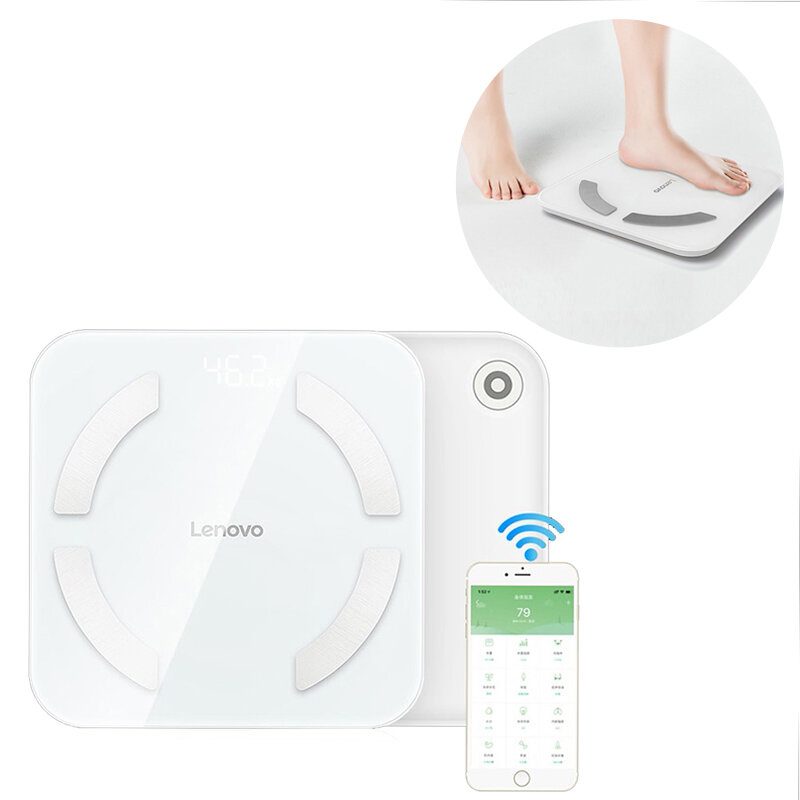 Intelligens Vezeték Nélküli Bluetooth Testzsírmérleg App Analízissel Bmi Súlymérő Digitális Mérleg