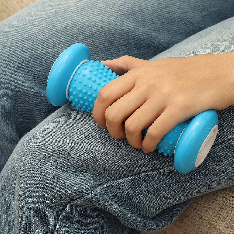 Jóga Láb Görgős Masszírozó Fitnesz Relaxáló Fájdalomcsillapító Tornaterem Sport Edzés Gyakorlóeszközök