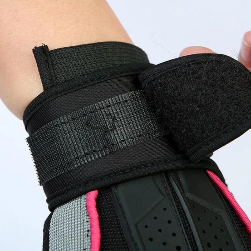 Kaload 1 Pár Csúszásgátló Félujjas Kesztyű Kültéri Lovaglás Fitnesz Sport Gyakorlat Edzés Edzőtermi