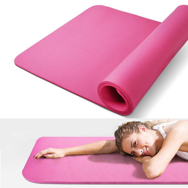 Kaload 185x80cm Csúszásmentes Hab Jóga Szőnyegek Fitnesz Gyakorlat Sport Párnák Összecsukható Hordozható Szőnyeg