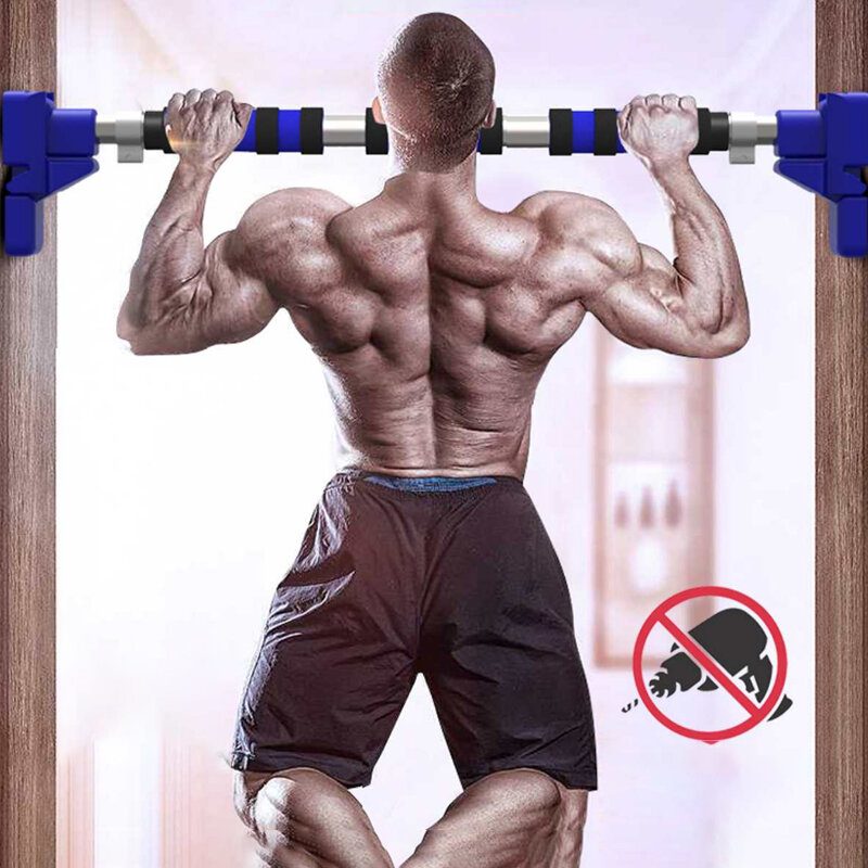 Max. Terhelés 500 Kg Ajtó Vízszintes Rudak Edzés Push Up Acélrúd Otthon Sport Fitness Felülés Edzőeszközök