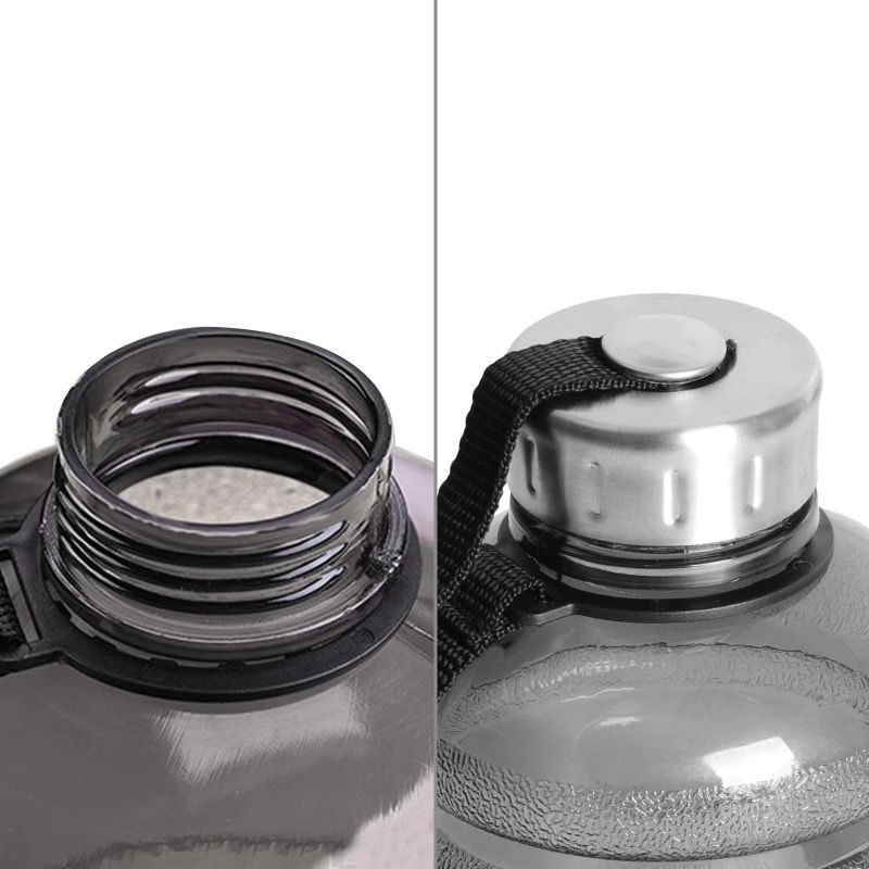 Nagy Űrtartalmú Vizespalack 1l/1.5l/2.2l Shaker Palack Fogantyúval