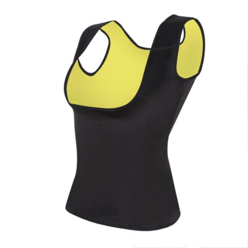 Női Karcsúsító Meleg Izzadság Mellény Body Shaper Control Neoprén Has Zsírégető Formázó Tréningruha