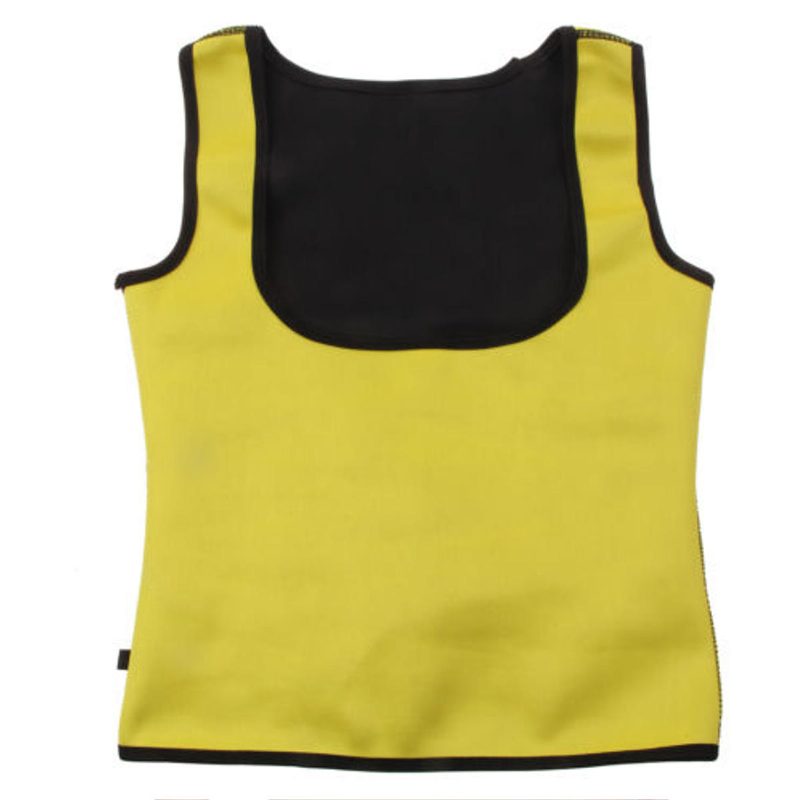 Női Karcsúsító Meleg Izzadság Mellény Body Shaper Control Neoprén Has Zsírégető Formázó Tréningruha