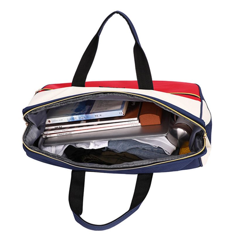 Oxford Cloth Vízálló Vállas Crossbody Bag Fitness Yoga Bag Poggyász Kézitáska