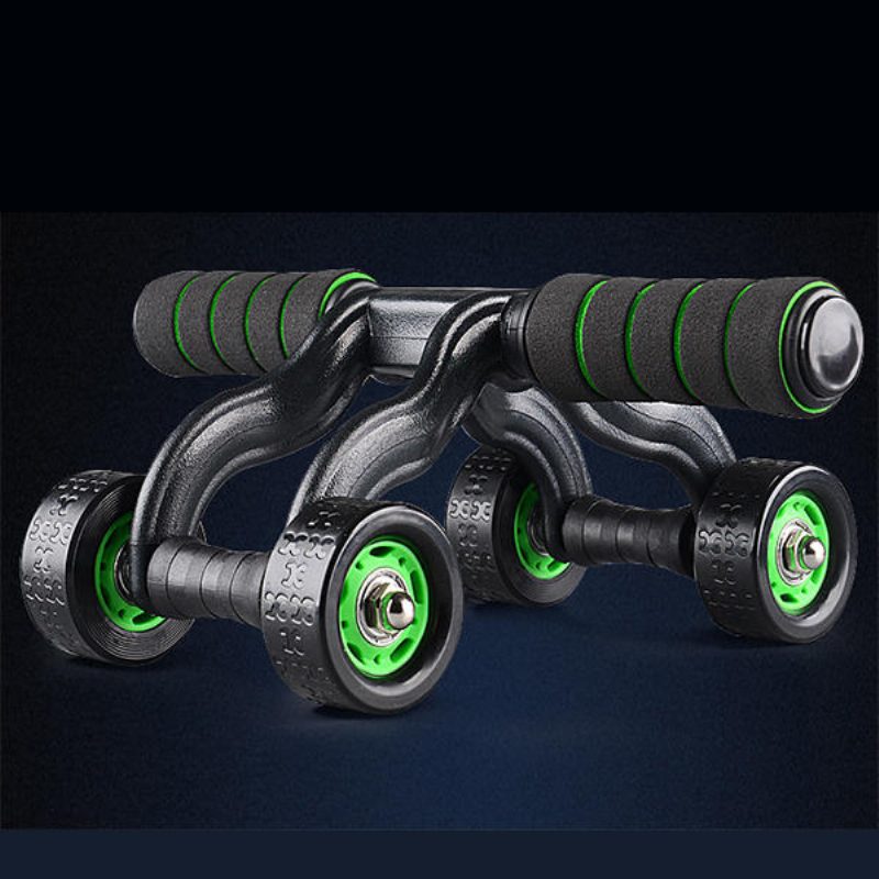 Sport Fitness Négykerekű Power Roller Has Edzőkerekek Felszerelés Izomerő Edzés