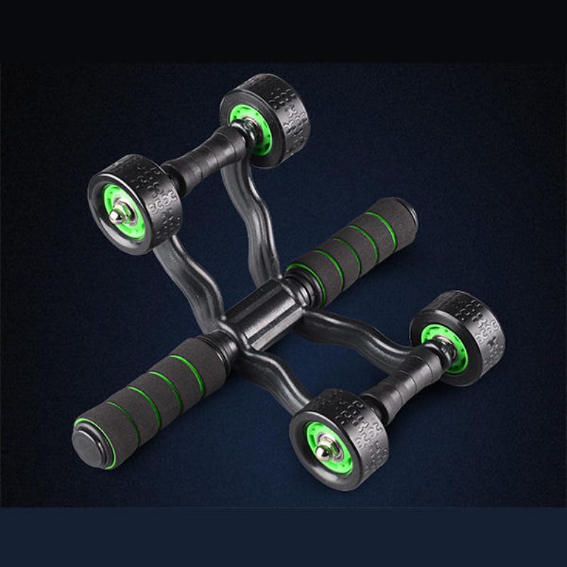 Sport Fitness Négykerekű Power Roller Has Edzőkerekek Felszerelés Izomerő Edzés