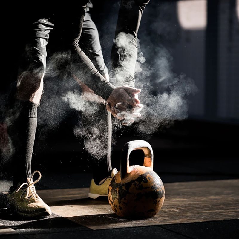 Súlyemelő Por Csúszásgátló Fitnesz Tartozék
