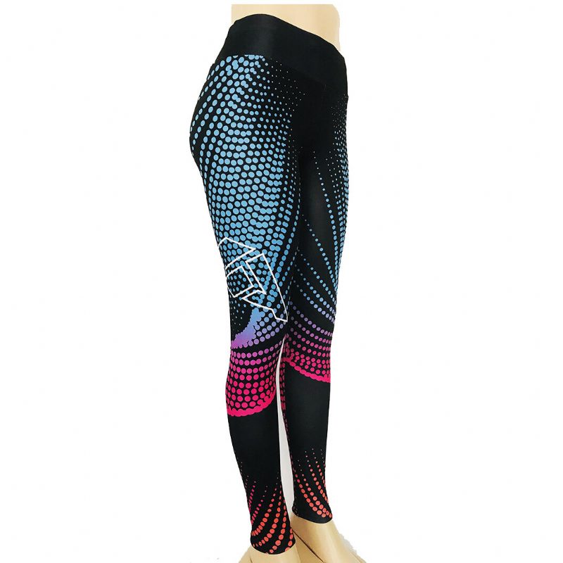 Tengoo Női Magas Derekú Jóga Nadrág Leggings Hasszabályozó Popsi Emelés Gyorsszáradás Spandex Fitnesz Edzőterem Edzés Futó Aktív Ruházat