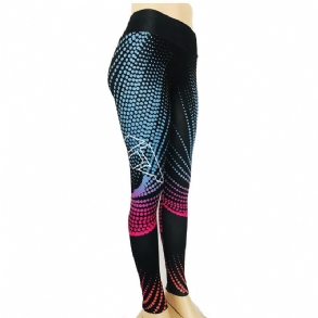 Tengoo Női Magas Derekú Jóga Nadrág Leggings Hasszabályozó Popsi Emelés Gyorsszáradás Spandex Fitnesz Edzőterem Edzés Futó Aktív Ruházat