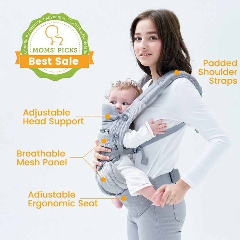 Babahordozó Csípőülés Heveder Újszülöttek Számára Ergonomikus Baba Hátizsák És Első