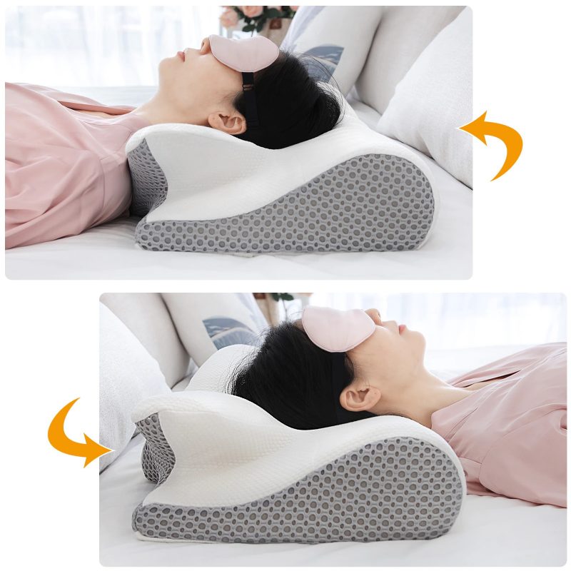Ortopéd Nyakfájdalom Párna Kontúr Memóriahab Nyaki Ergonomikus