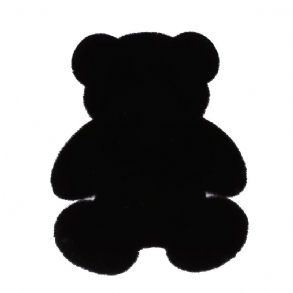 Szőnyegszőnyeg Bear Szuper Puha Selyem Beltéri Modern Nappali Hálószoba