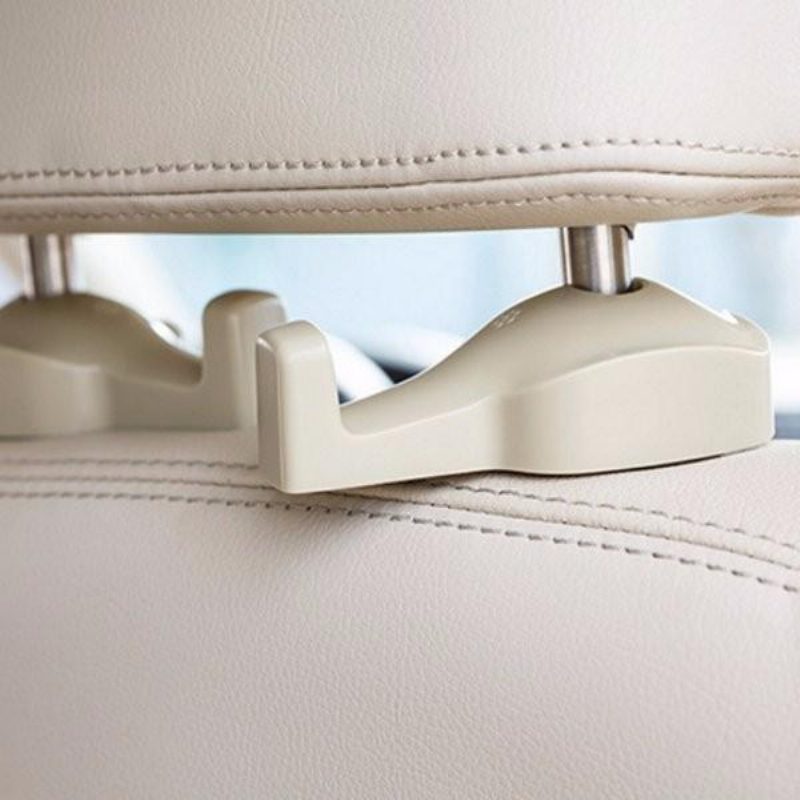 1 Pár Autós Auto Delicate Seat Akasztós Pénztárca Táskák Szervező Kabáttartó Kampó