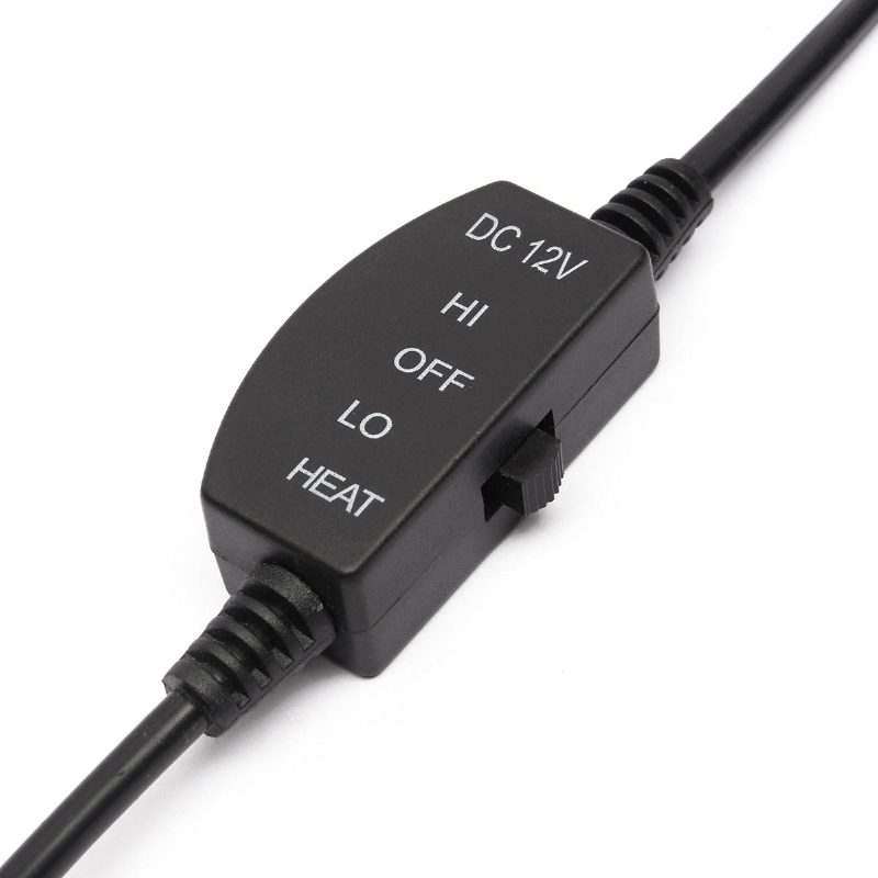 12v-os Autó Első Ülésének Fűthető Párna Téli Melegítő Fűtőpárna