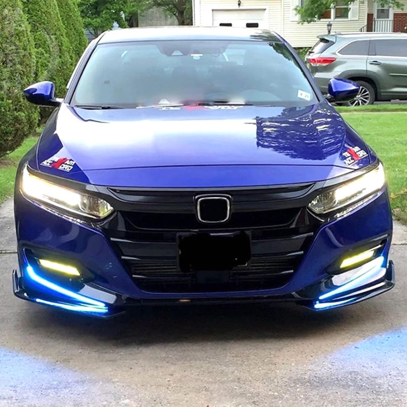 2023-2019 10. Generációs Honda Accord Sedan Jdm Sport Stílusú Hűtőrácshoz Fényes Fekete