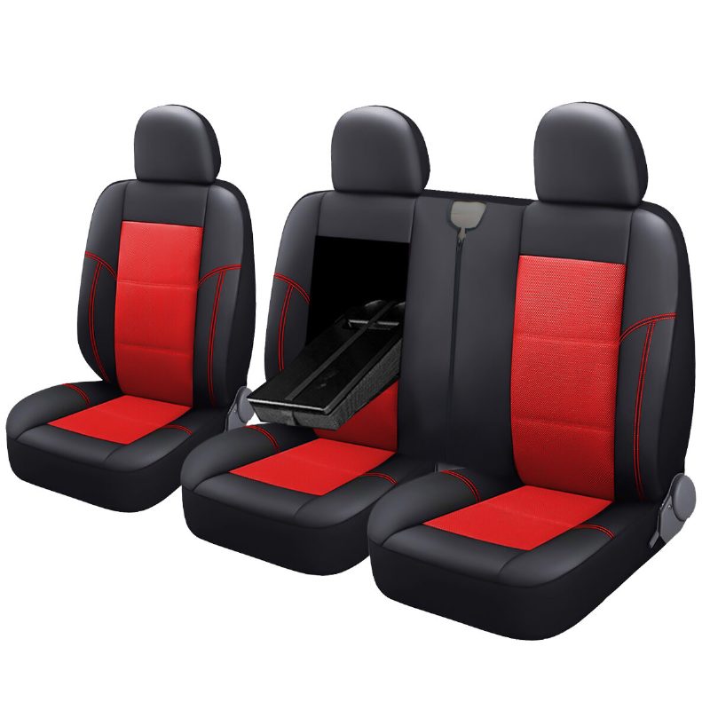 3 Db Autósüléshuzatok Párnapárna Fejtámla Huzat Ford Transit Custom 2015 2023 Rhd Számára
