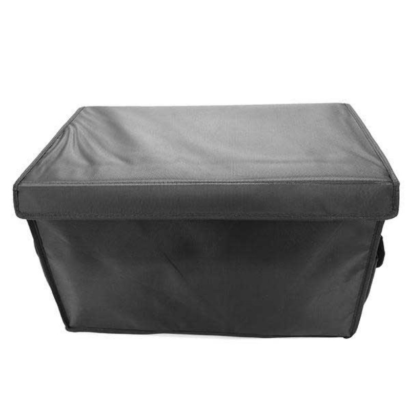 49x29x30cm Oxford Szövetből Összecsukható Autós Tárolódoboz Csomagtartó Tárolórekesz