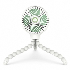8w 2200mah Octopus Deformation Autóülés Háttámla Műszerfal Ventilátor Kerek Típus Protable