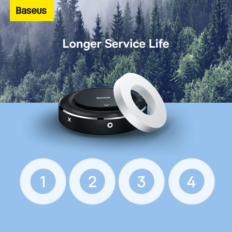 Baseus Autós Légfrissítő Smart Adjust Aroma Parfüm Illóolajok Diffúzor Autóillat Autóbelső Kiegészítőkhöz