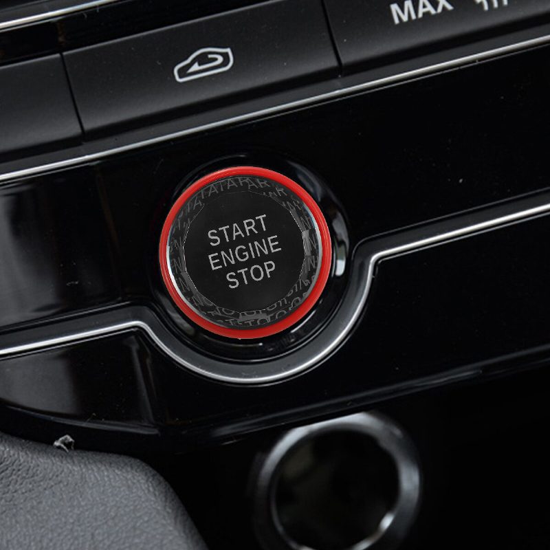 Crystal Start Gomb Indító Stop Motor Kapcsoló Fedél Jaguarhoz