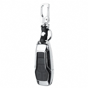 Ötvözet Smart Remote Key Shell Pu Bőr Tokborítás Ford Lincoln 4/5 Gombhoz