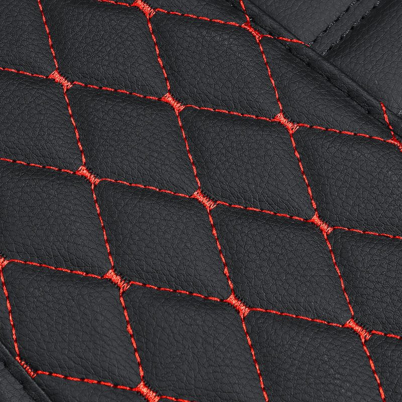 Pu Bőr Autóüléshuzat Deluxe Protector Cushion Első Hátsó Huzat Univerzális