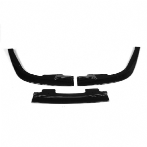 Subaru Impreza Wrx Sti S204 2006-2007 Fényes Fekete Első Lökhárító Ajakos Spoiler Elosztó Burkolat Kárpit Karosszéria Készlethez 3 Db
