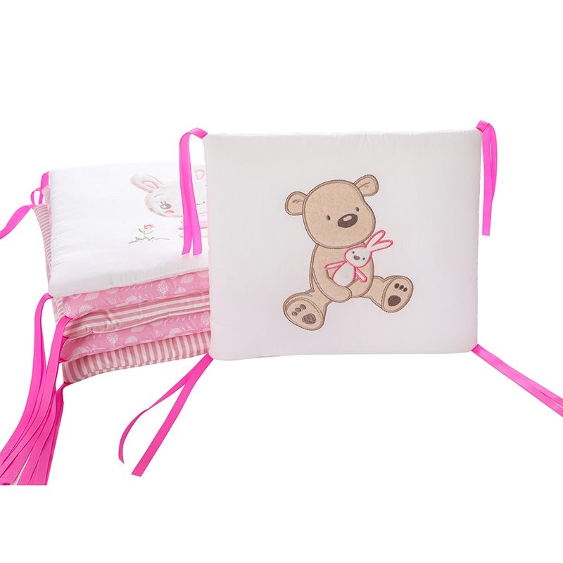 6 Panel Baby Safe Kiságy Lökhárító Rajzfilm Animal