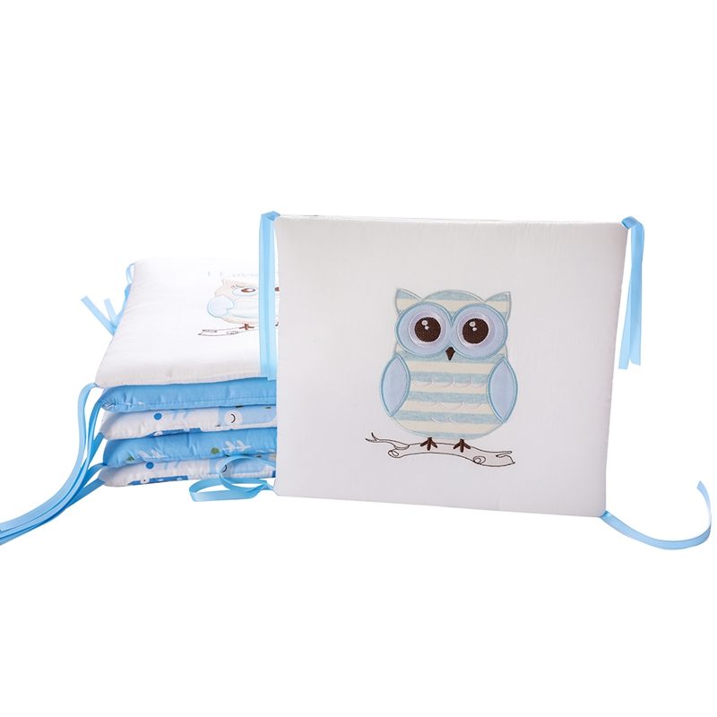 6 Panel Baby Safe Kiságy Lökhárító Rajzfilm Animal
