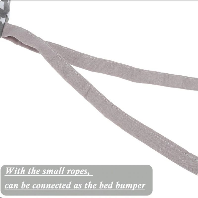 Babaágy Lökhárító Védelem Soft Infant Animal Elefánt 6 Db