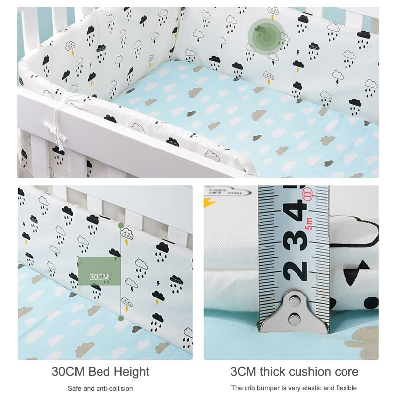 Baby Safe Crib Bumpers Fox