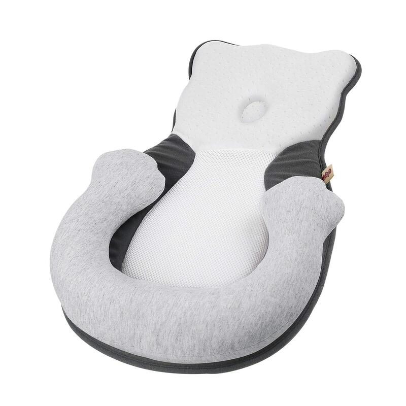 Hordozható Babaágy Ergonómikus Fejtámasztó Párna