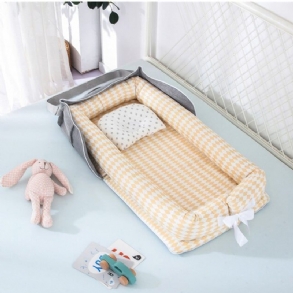 Hordozható Babaágy Párna Ergonomikus Nyugágy Nest Csecsemő Utazóágy
