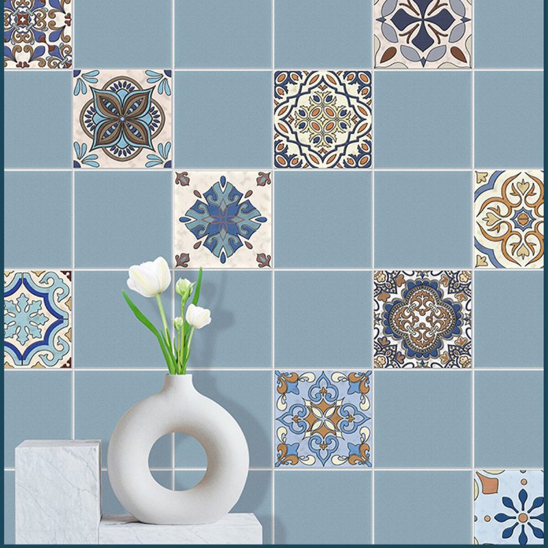 10 Db 10x10/15x15/20x20cm Fali Csempe Matrica Konyha Fürdőszoba Wc Vízálló Pvc